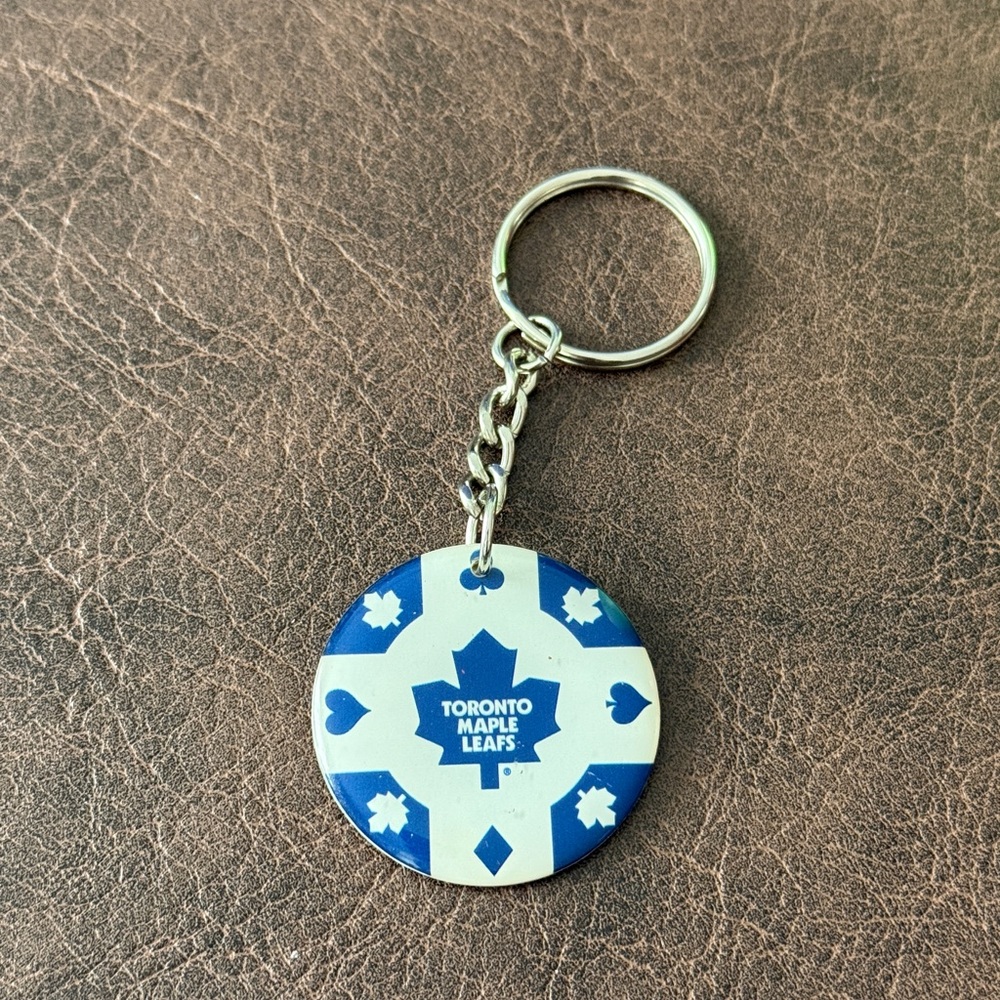 Toronto Maple Leafs / Poker Stars.Net Keychain